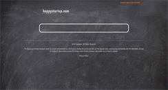 Desktop Screenshot of happystartup.com
