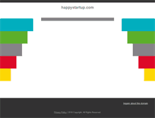 Tablet Screenshot of happystartup.com
